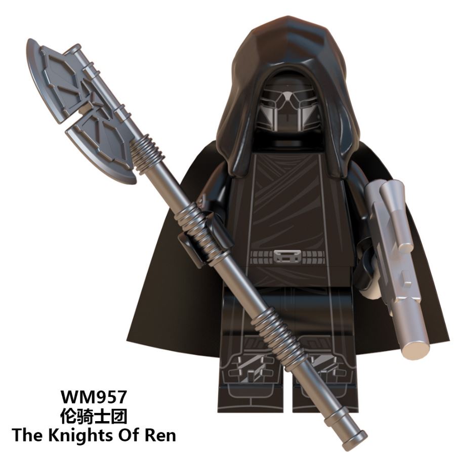 wm957 第三方袋装积木人偶 星际大战系列 伦骑士团 wm